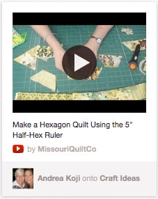 Embedded video on Pinterest