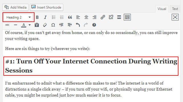4 Wordpress Formatting Tips to Make Your Posts More Readable