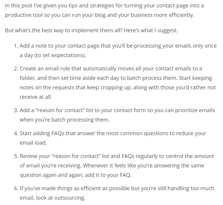 How to Use Lists Effectively in Your Blog Posts