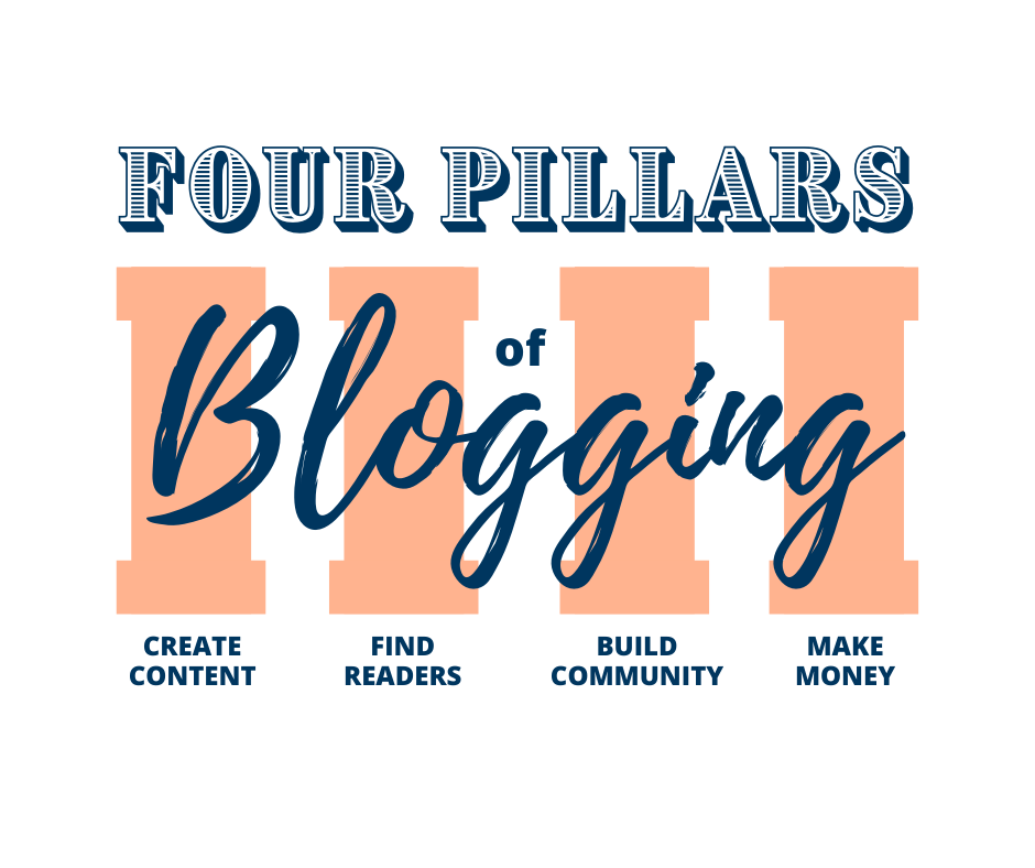 All Four Pillars of Blogging