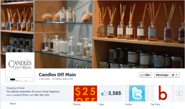Candles off Main